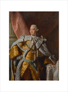 King George III Portrait Print (Art print, Small, No frame)