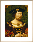 King Henry VIII Portrait Print (Art print, Large, Natural frame)