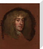 King James II Portrait Print (Stretched canvas, Small, No frame)