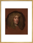 King James II Portrait Print (Art print, Large, Gold frame)