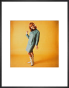 Lulu Portrait Print (Art print, Medium, Black frame)