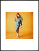 Lulu Portrait Print (Art print, Extra large, Black frame)