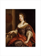 Mary Beale Portrait Print (Art print, Small, No frame)