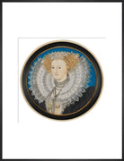 Mary Herbert, Countess of Pembroke Portrait Print (Art print, Large, Black frame)