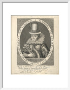 Pocahontas Portrait Print (Art print, Small, White frame)