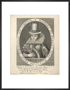Pocahontas Portrait Print (Art print, Medium, Black frame)