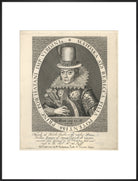 Pocahontas Portrait Print (Art print, Extra large, Black frame)