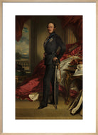 Prince Albert of Saxe-Coburg and Gotha Portrait Print (Art print, Medium, Natural frame)