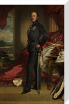 Prince Albert of Saxe-Coburg and Gotha Portrait Print (Stretched canvas, Medium, No frame)
