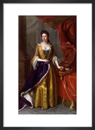 Queen Anne Portrait Print (Art print, Small, Black frame)