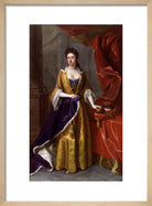 Queen Anne Portrait Print (Art print, Small, Natural frame)