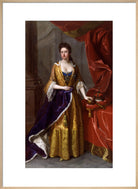 Queen Anne Portrait Print (Art print, Large, Natural frame)