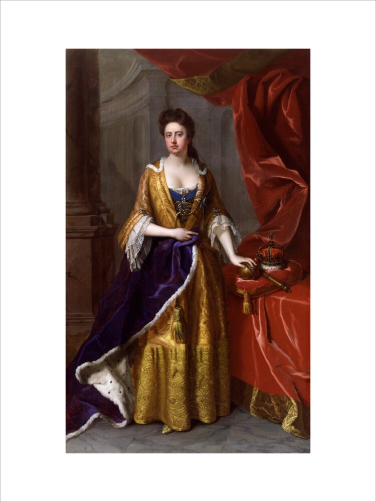 Queen anne portrait print (art print, extra large, no frame)