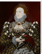 Queen Elizabeth I Portrait Print (Stretched canvas, Extra large, No frame)