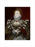 Queen Elizabeth I Portrait Print (Art print, Large, No frame)
