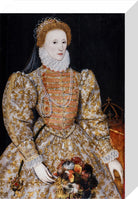 Queen Elizabeth I Portrait Print (Stretched canvas, Small, No frame)