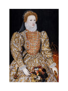 Queen Elizabeth I Portrait Print (Art print, Extra large, No frame)