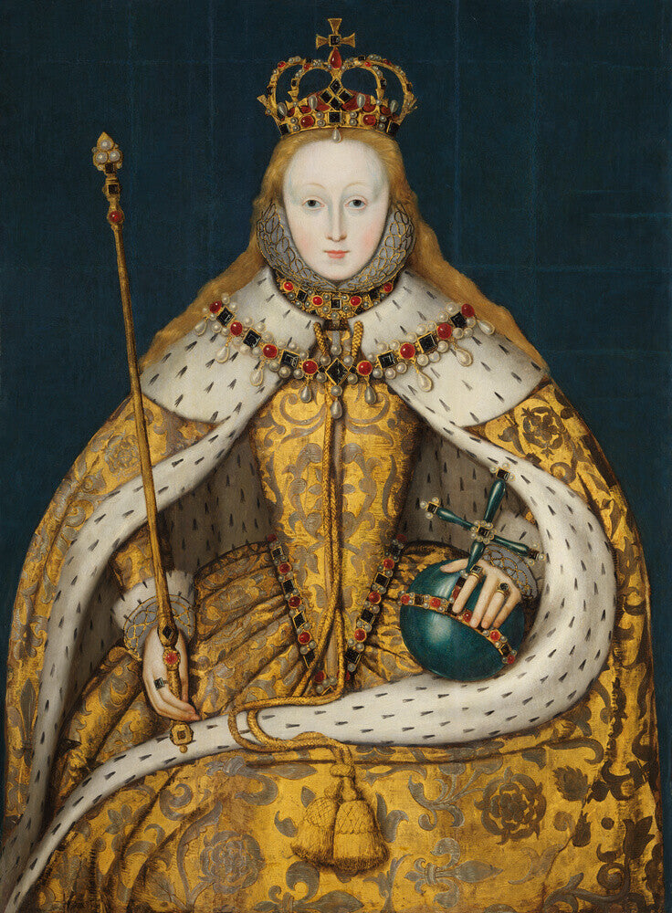 Queen elizabeth i portrait print