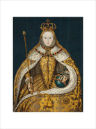 Queen Elizabeth I Portrait Print (Art print, Large, No frame)