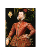 Robert Dudley, Earl of Leicester Portrait Print (Art print, Extra large, No frame)