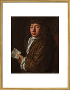 Samuel Pepys Portrait Print (Art print, Large, Gold frame)
