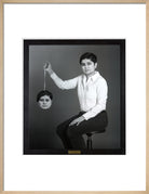 Shami Chakrabarti Portrait Print (Art print, Medium, Natural frame)