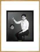 Shami Chakrabarti Portrait Print (Art print, Extra large, Gold frame)