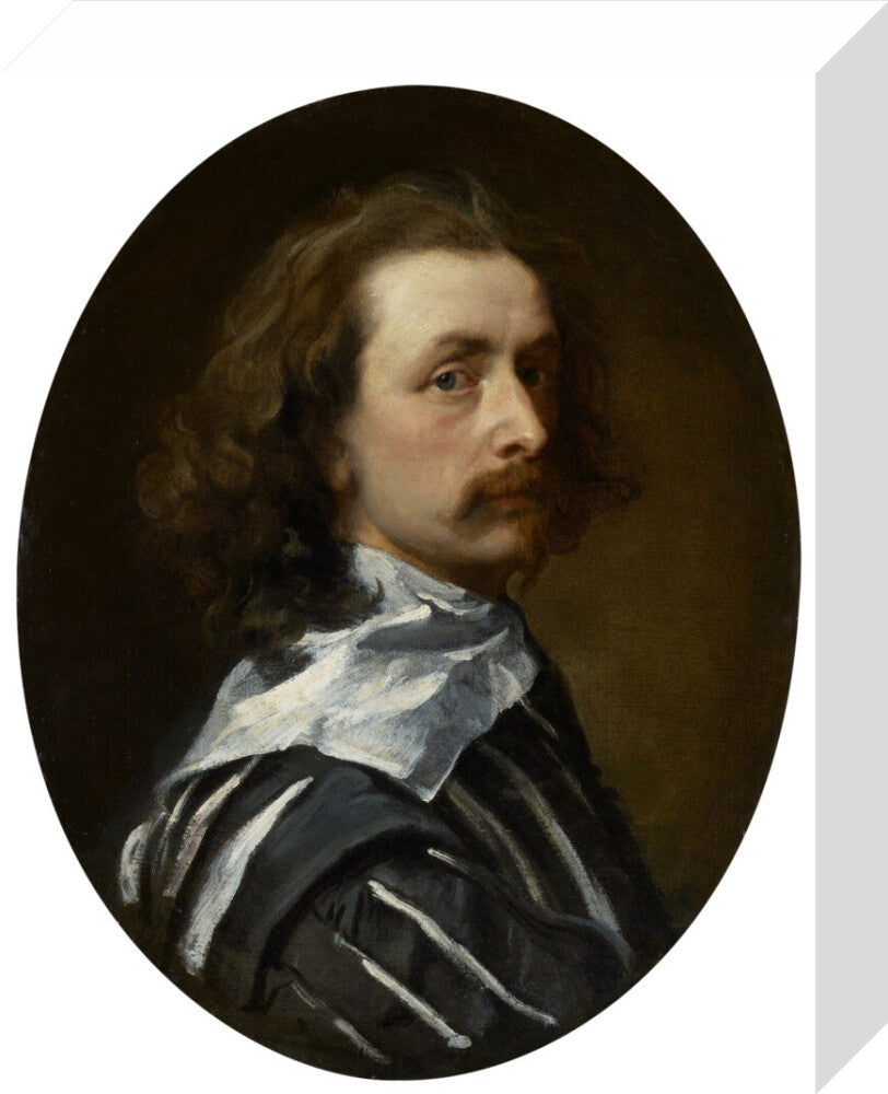 Sir anthony van dyck portrait print (stretched canvas, small, no frame)