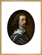 Sir Anthony van Dyck Portrait Print (Art print, Large, Gold frame)