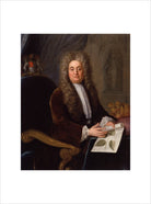Sir Hans Sloane, Bt Portrait Print (Art print, Large, No frame)