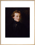 Sir John Everett Millais, 1st Bt Portrait Print (Art print, Medium, Natural frame)