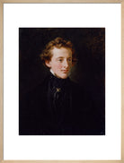 Sir John Everett Millais, 1st Bt Portrait Print (Art print, Large, Natural frame)