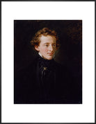 Sir John Everett Millais, 1st Bt Portrait Print (Art print, Extra large, Black frame)