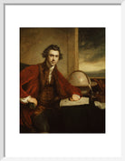 Sir Joseph Banks, Bt Portrait Print (Art print, Small, White frame)