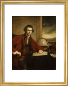 Sir Joseph Banks, Bt Portrait Print (Art print, Small, Gold frame)
