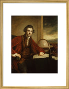 Sir Joseph Banks, Bt Portrait Print (Art print, Medium, Gold frame)