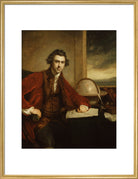 Sir Joseph Banks, Bt Portrait Print (Art print, Large, Gold frame)