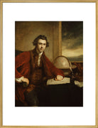 Sir Joseph Banks, Bt Portrait Print (Art print, Extra large, Gold frame)