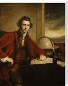 Sir Joseph Banks, Bt Portrait Print (Stretched canvas, Large, No frame)
