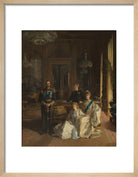 The Royal Family at Buckingham Palace, 1913 Portrait Print (Art print, Small, Natural frame)