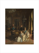 The Royal Family at Buckingham Palace, 1913 Portrait Print (Art print, Small, No frame)