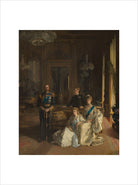 The Royal Family at Buckingham Palace, 1913 Portrait Print (Art print, Extra large, No frame)
