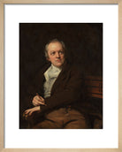 William Blake Portrait Print (Art print, Small, Natural frame)