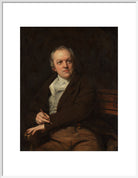William Blake Portrait Print (Art print, Large, White frame)
