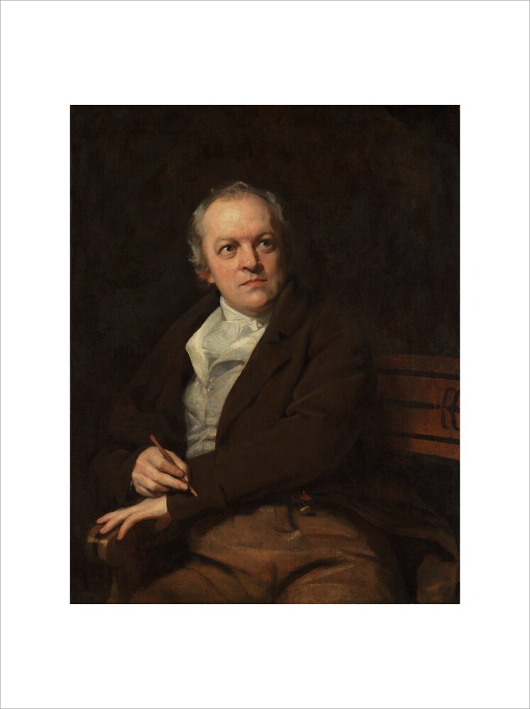 William blake portrait print (art print, extra large, no frame)