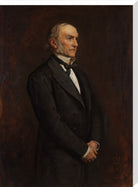 William Ewart Gladstone Portrait Print (Stretched canvas, Extra large, No frame)