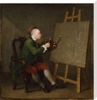 William Hogarth Portrait Print (Stretched canvas, Large, No frame)