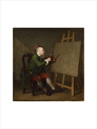 William Hogarth Portrait Print (Art print, Medium, No frame)