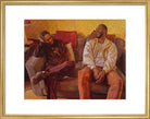 No Place Like Home Sweet Home (Art print, Medium, Gold frame)