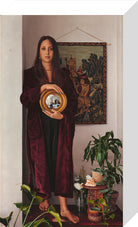 Double Portrait with Mirror (Stretched canvas, Small, No frame)